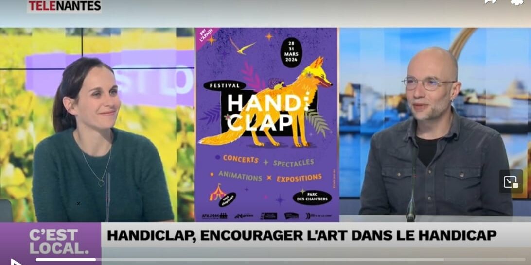 Telenantes_Handiclap Émission"C'est local" - Télénantes - Jeudi 28 mars 2024
